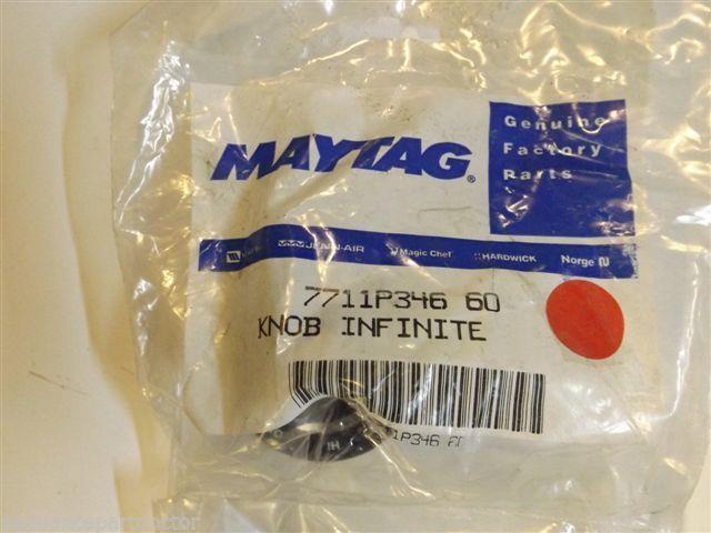 Maytag Magic Chef Stove 7711P346-60 Knob, Infinite NEW IN BOX Maytag Magic Chef Stove 7711P346-60 Knob, Infinite NEW IN BOX